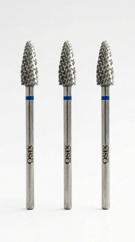 Kankorėžis 3vnt (mėlynas) - Kietmetalio OSIX antgalis