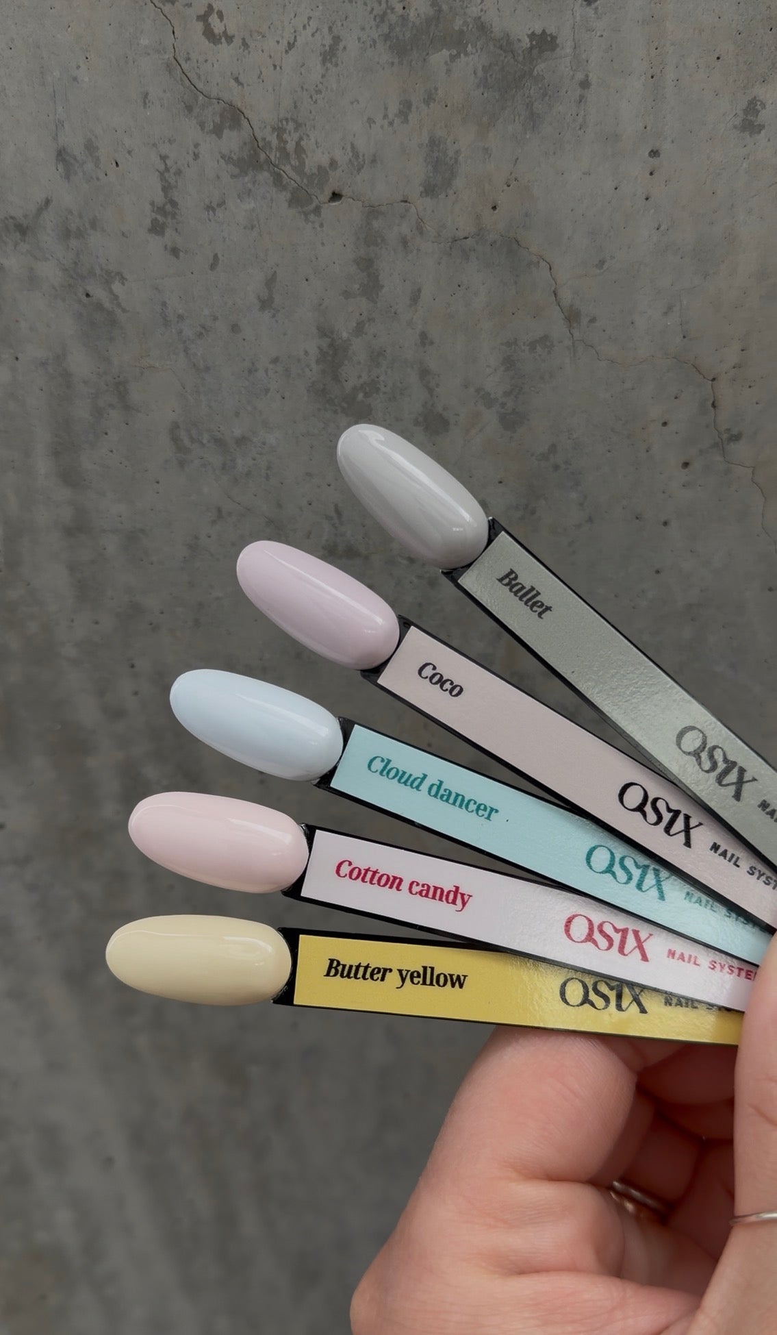 "Pastel" pavasario/vasaros kolekcijos 5x gelinių lakų rinkinys