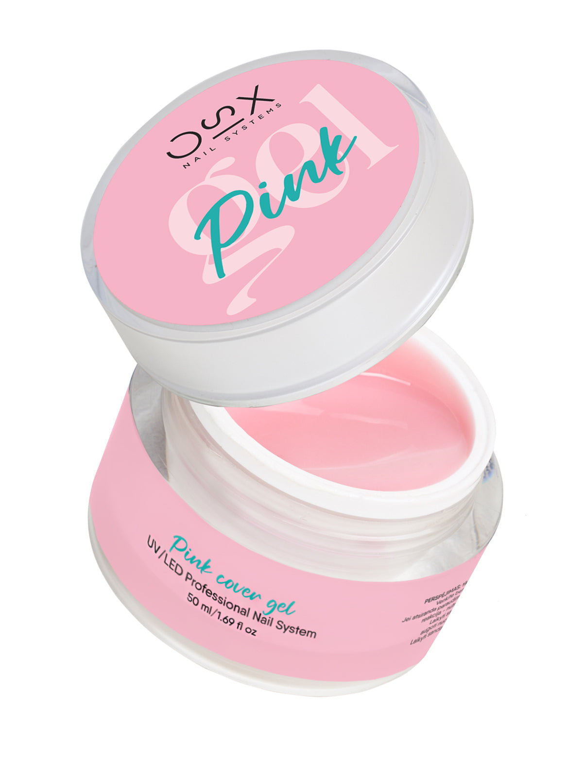 Pink Cover Gel - Išsilyginantis gelis 30ml (Be TPO)